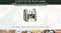 Desktop Screenshot of eurosystems-wunn.de