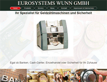 Tablet Screenshot of eurosystems-wunn.de